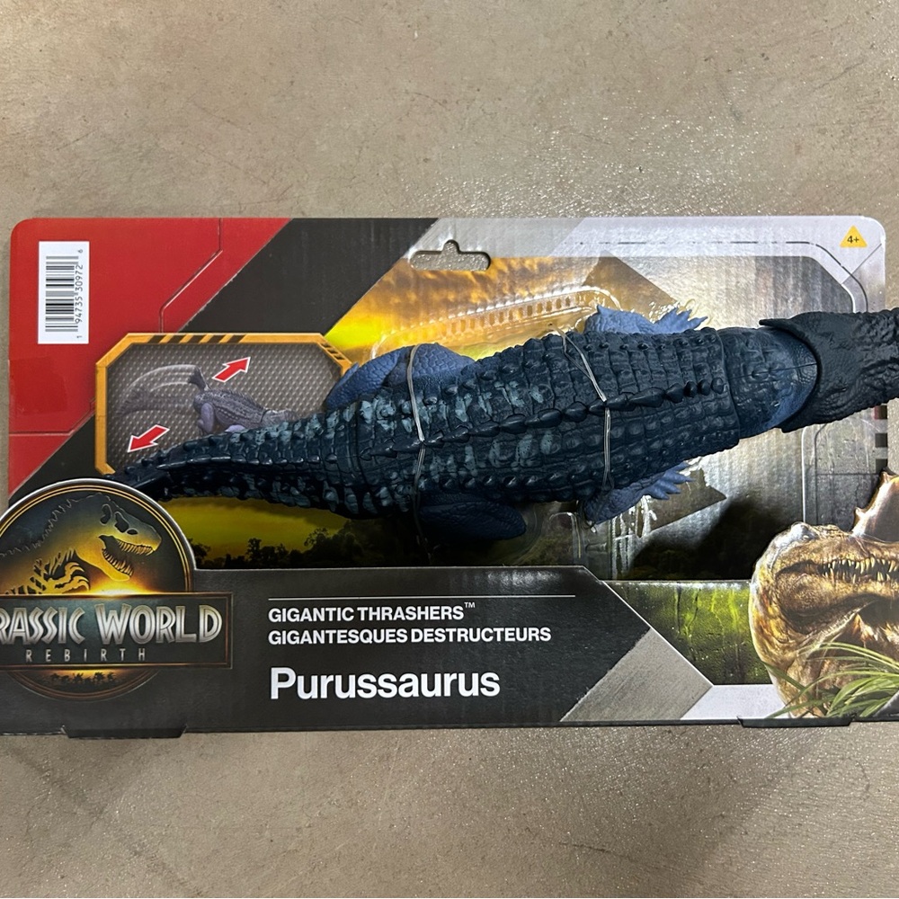 Jurassic World Rebirth Gigantic Thrashers Purussaurus